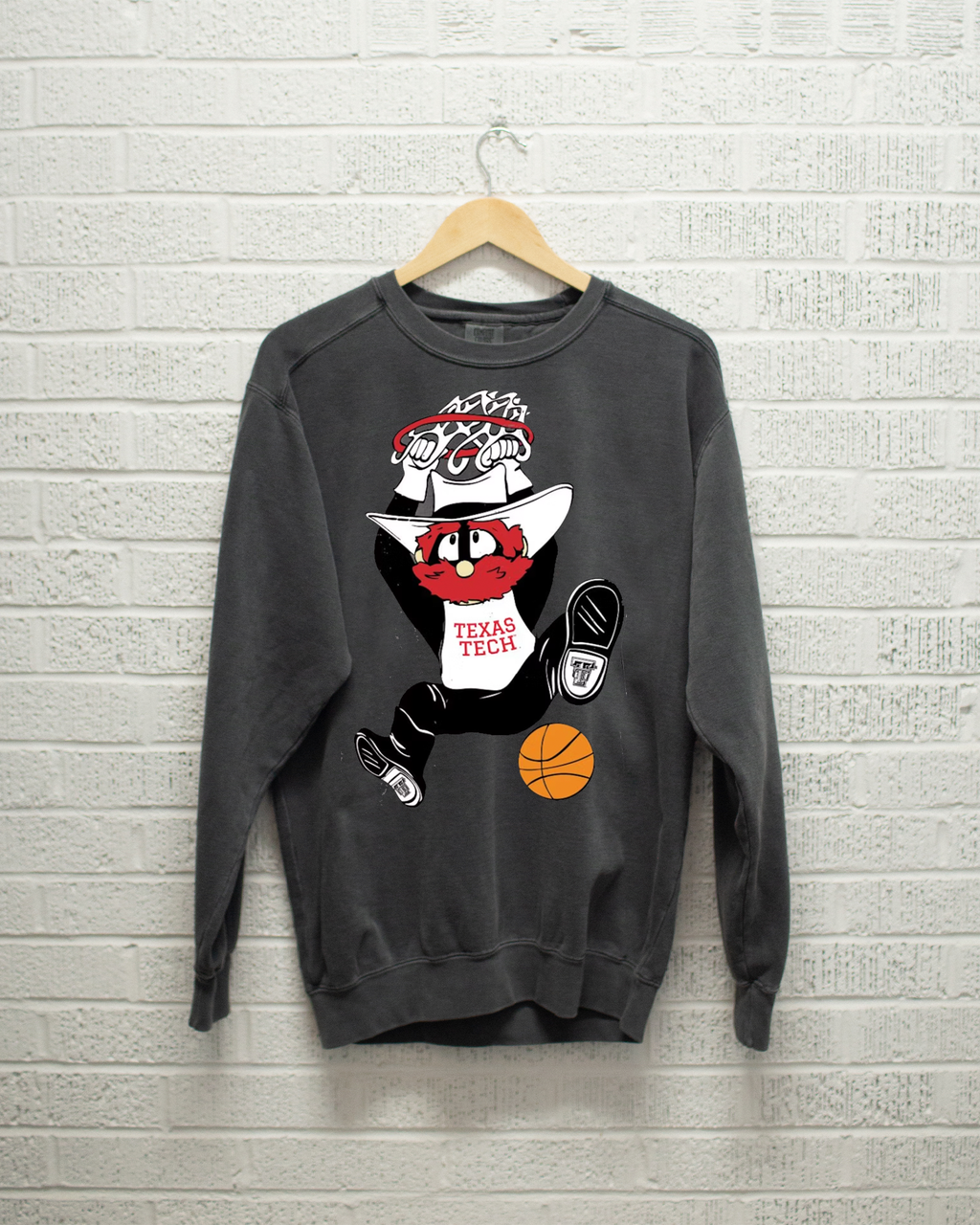 Texas Tech Red Raiders Double Baller Pepper Cc - Adult & Kids T-Shirts, Sweatshirts & Hoodies apparel design preview 1