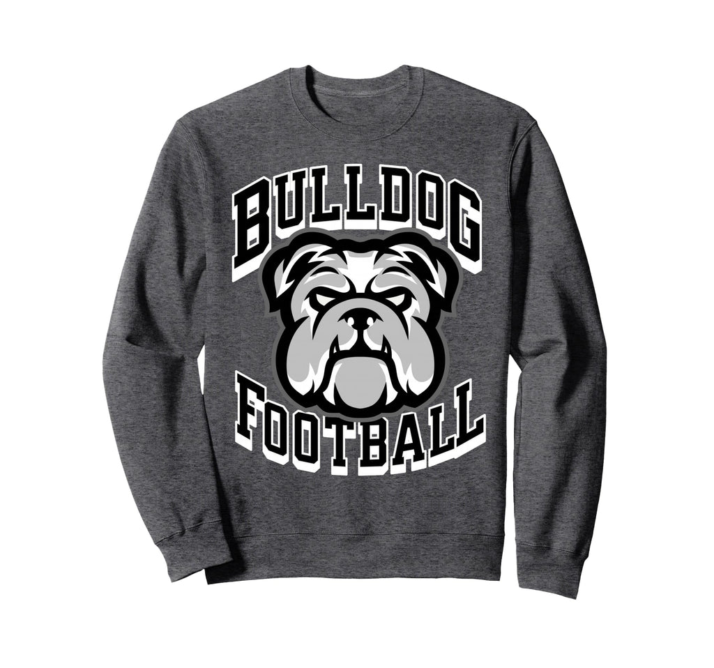 Bulldogs Football Game Day Mom Dad Sweatshirt - Fun Novelty Design Unisex - T-Shirt, Sweatshirt, Hoodie