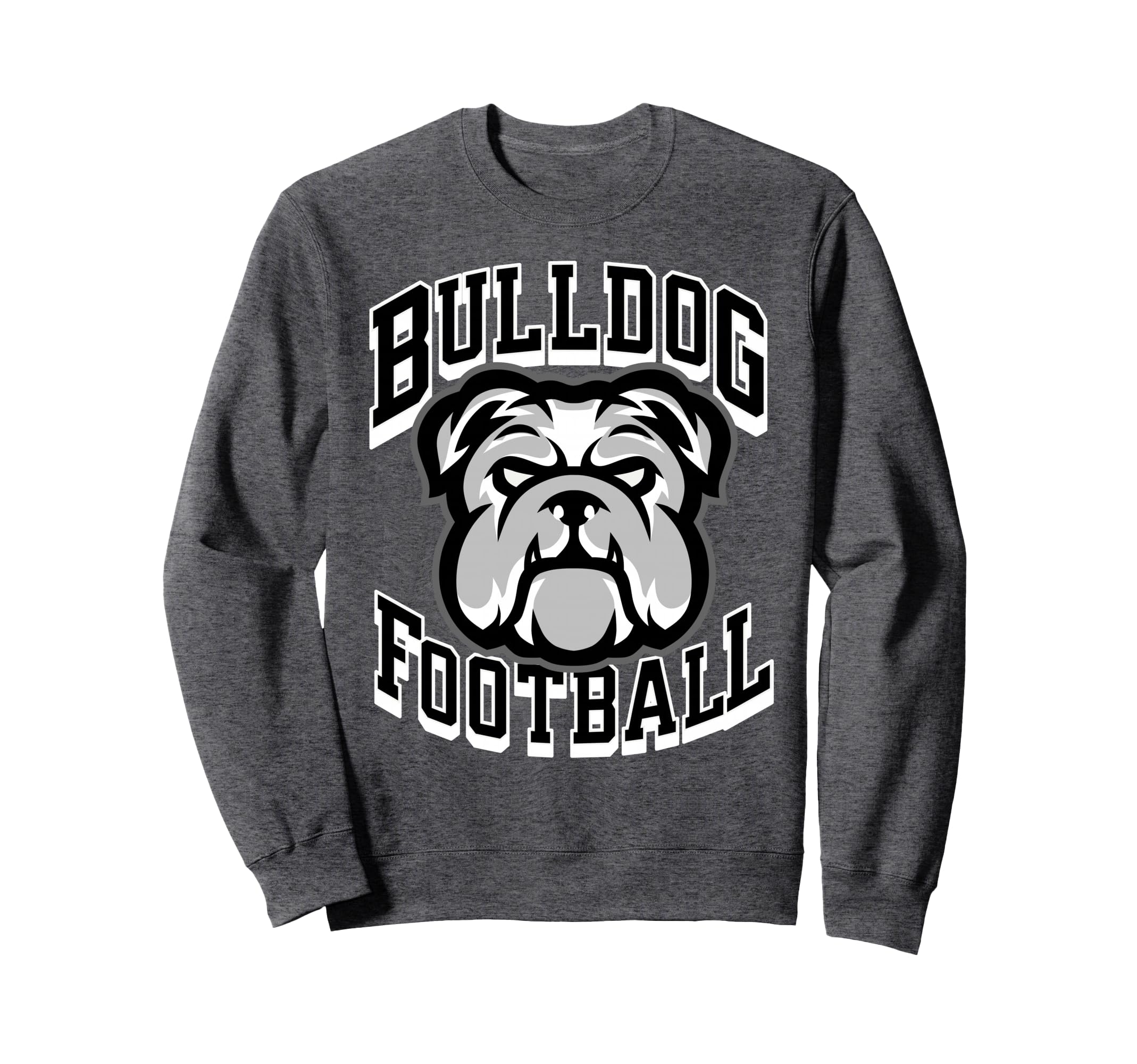Bulldogs Football Game Day Mom Dad Sweatshirt - Fun Novelty Design Unisex - T-Shirt, Sweatshirt, Hoodie