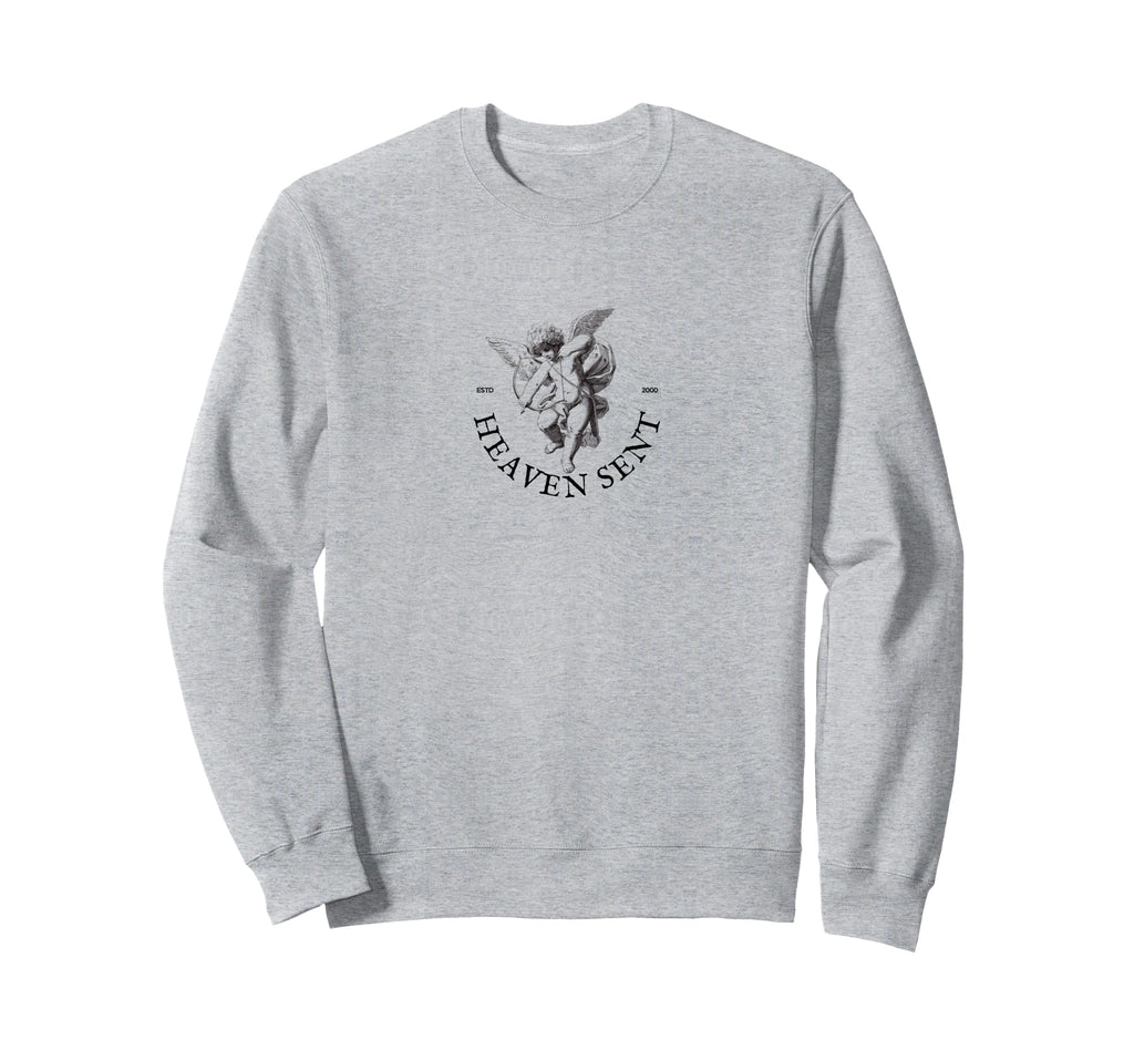 Angel Y2K Aesthetic Cherub Trendy Sweatshirt - Custom Art Print Unisex - T-Shirt, Sweatshirt, Hoodie