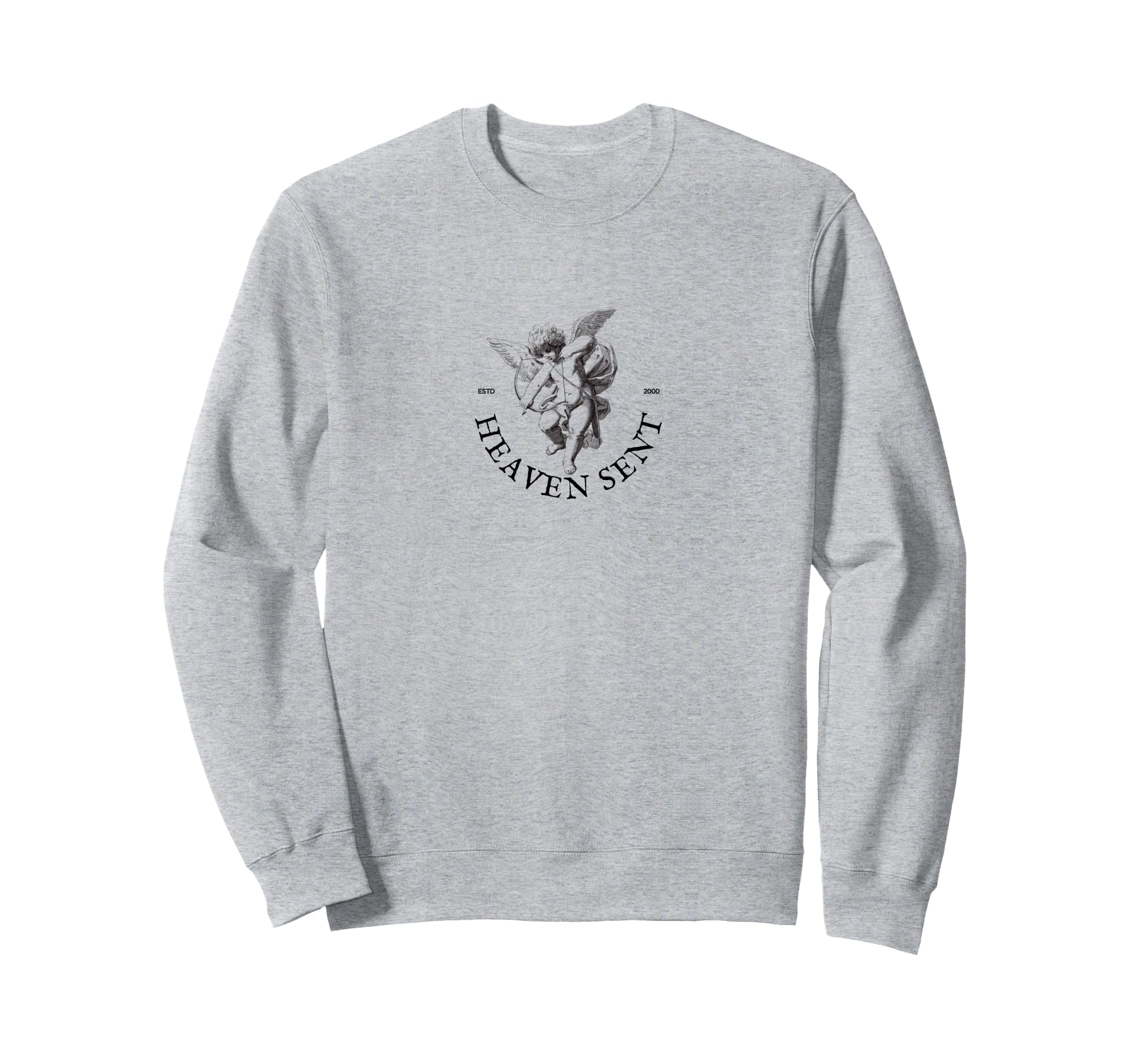 Angel Y2K Aesthetic Cherub Trendy Sweatshirt - Custom Art Print Unisex - T-Shirt, Sweatshirt, Hoodie
