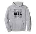 48 Year Old Groovy 48Th Birthday Boho Hoodie - Graphic Print for Adults - T-Shirt, Sweatshirt, Hoodie