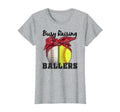 Busy Raising Ballers Softball T-Shirt - Streetwear Style for Adults - T-Shirt, Sweatshirt, Hoodie