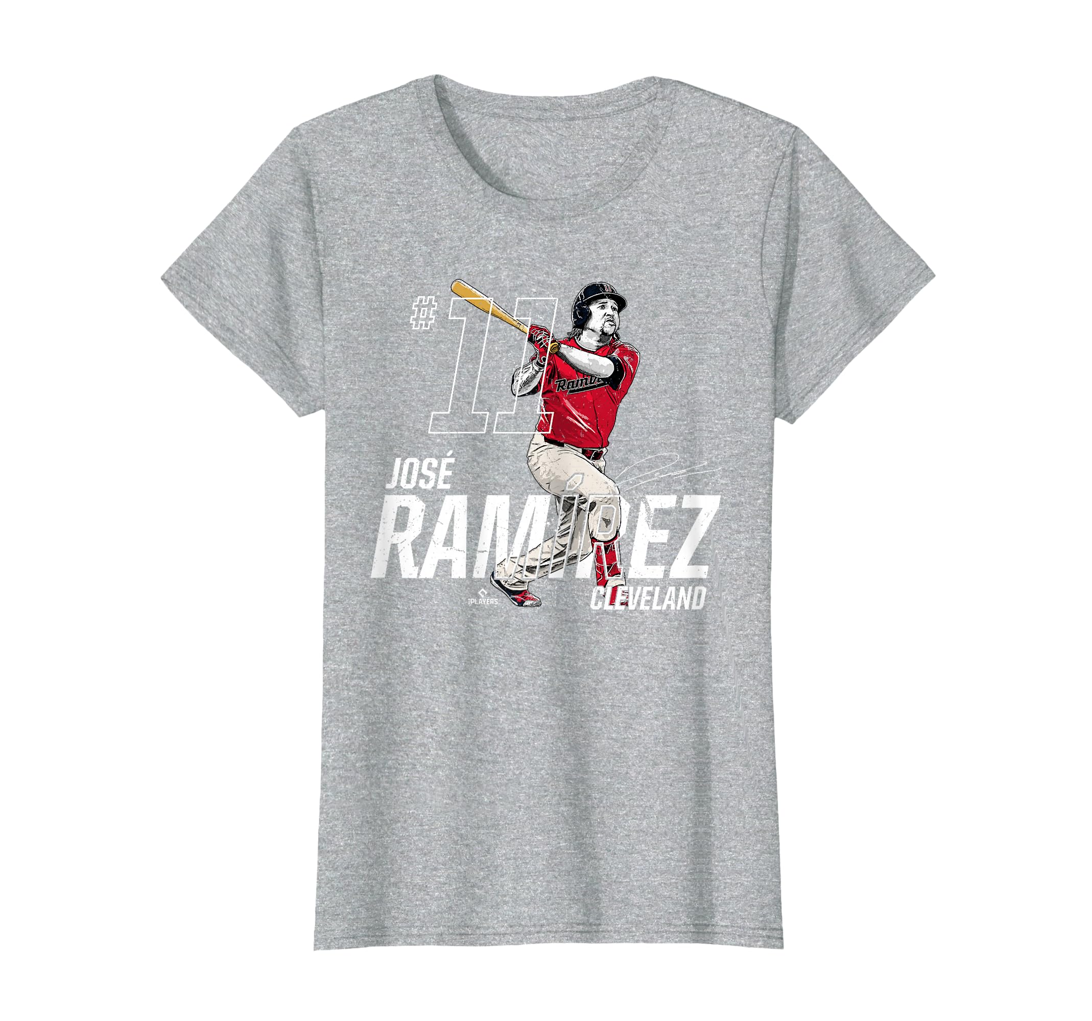 Dynamic Pose Jose Ramirez Cleveland T-Shirt - Custom Art Print Men Women - T-Shirt, Sweatshirt, Hoodie
