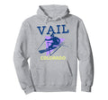 Vail Ski Resort 90S Aesthetic Hoodie - Novelty Apparel Unisex - T-Shirt, Sweatshirt, Hoodie