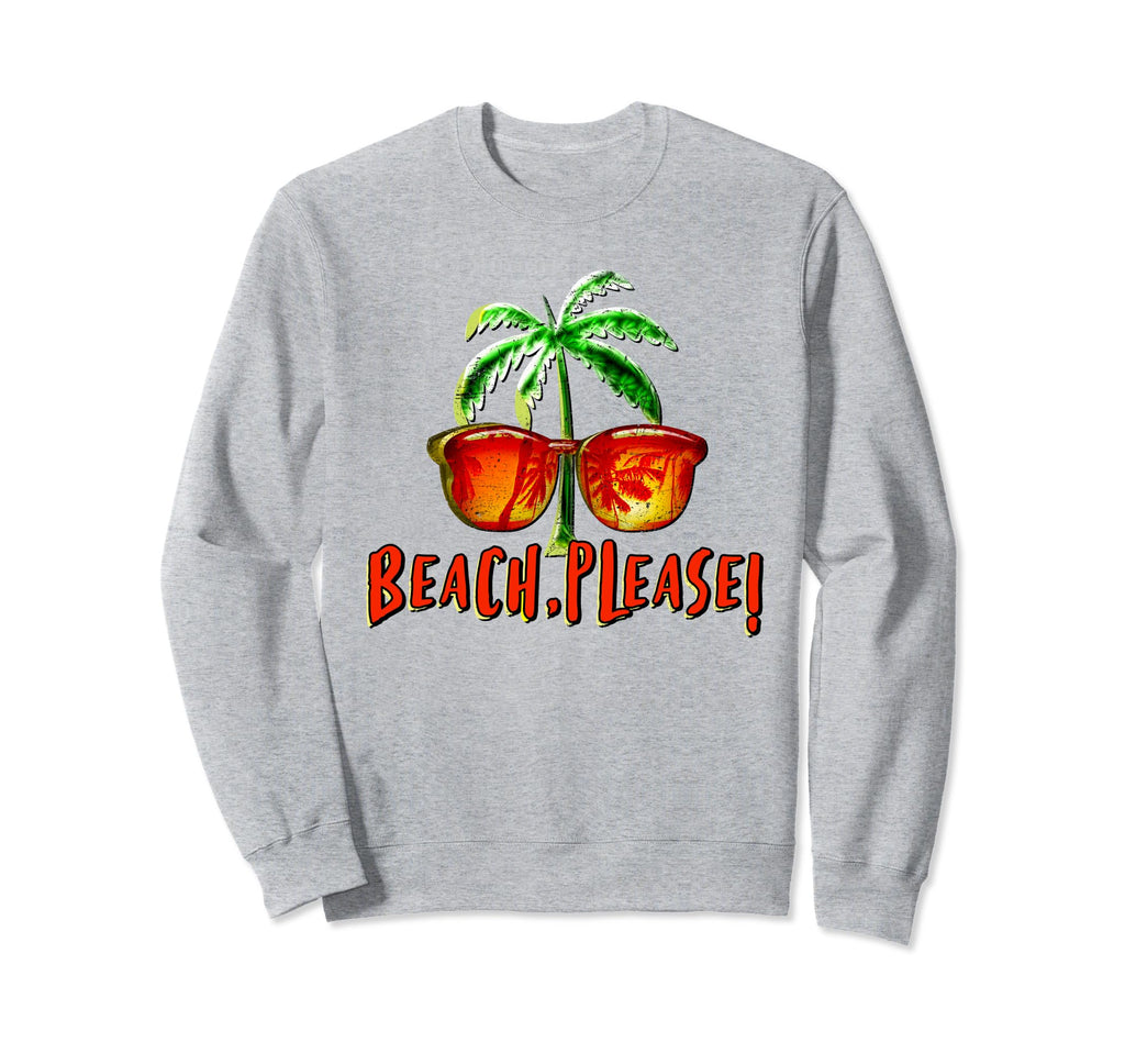 Tropical Sunset Surf Beach Sweatshirt - Casual Everyday Wear for Adults - T-Shirt, Sweatshirt, Hoodie