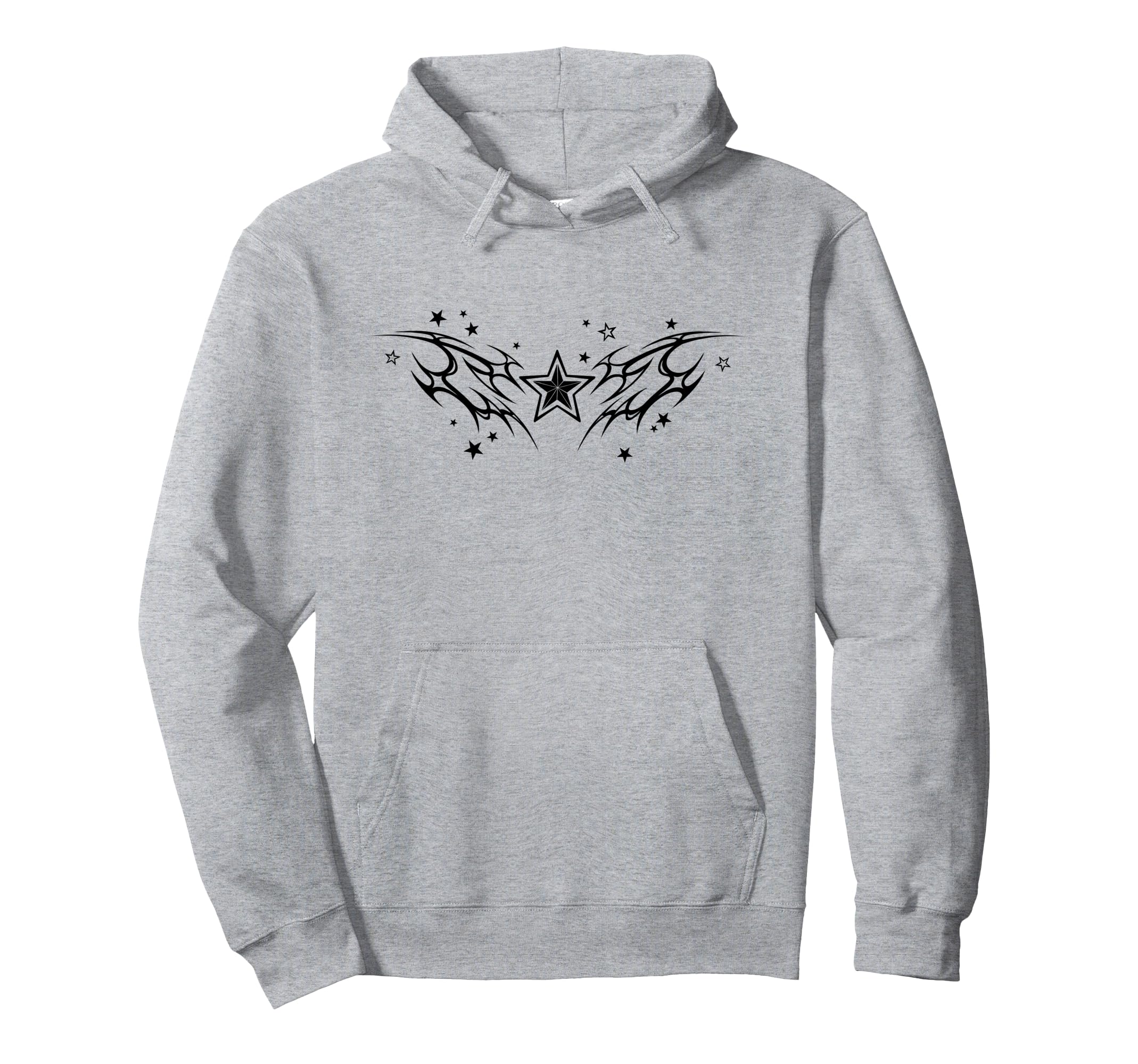 90S Y2K Tattoo Styl Star Hoodie - Aesthetic Graphic Men Women - T-Shirt, Sweatshirt, Hoodie