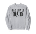 Baseball Dad Coach Fathers Day Sweatshirt - Aesthetic Graphic Unisex - T-Shirt, Sweatshirt, Hoodie
