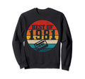 Best 1981 40Th Birthday Gift Cassette Sweatshirt - Graphic Print Men Women - T-Shirt, Sweatshirt, Hoodie