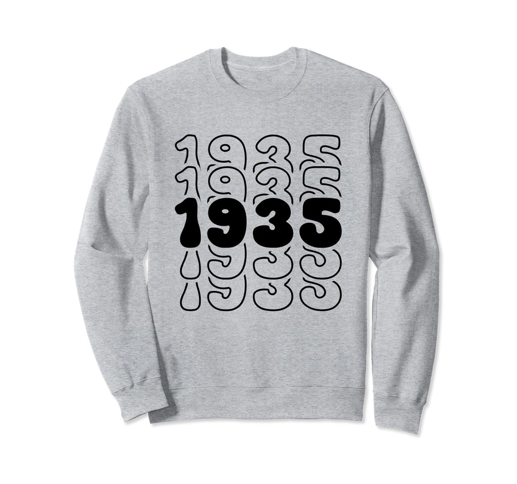 89 Year Old Groovy 89Th Birthday Sweatshirt - Unique Graphic Men Women - T-Shirt, Sweatshirt, Hoodie
