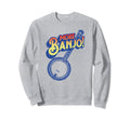 More Banjo Distressed Eighties Sweatshirt - Graphic Print Unisex - T-Shirt, Sweatshirt, Hoodie