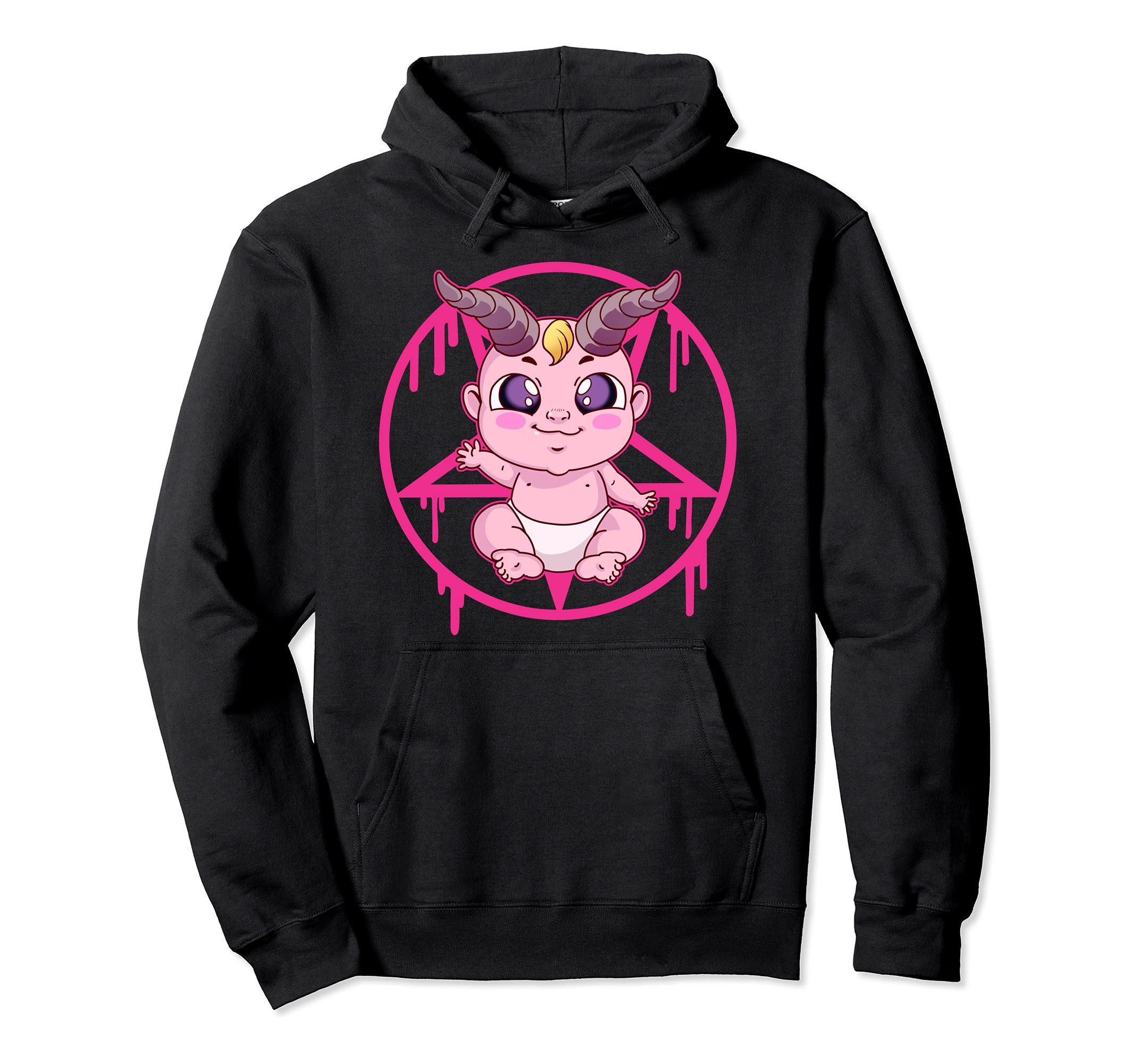 Devil Goth Pastel Goth Vaporwave Gift Hoodie - Custom Art Print Men Women - T-Shirt, Sweatshirt, Hoodie