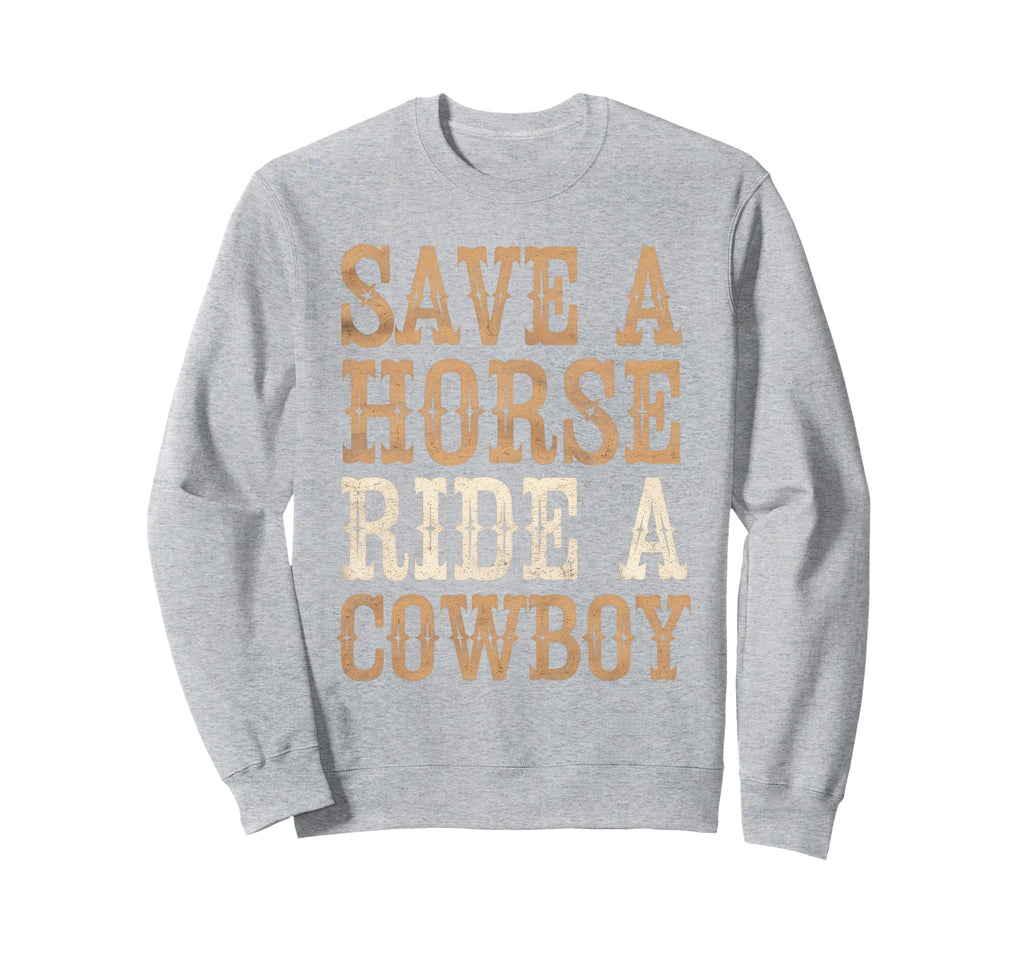 Go Now Git Cowboy Opossum Country Sweatshirt - Graphic Print Men Women - T-Shirt, Sweatshirt, Hoodie