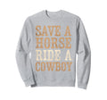 Go Now Git Cowboy Opossum Country Sweatshirt - Graphic Print Men Women - T-Shirt, Sweatshirt, Hoodie