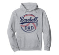 Baseball Dad Fathers Day Baseball Hoodie - Custom Art Print Unisex - T-Shirt, Sweatshirt, Hoodie