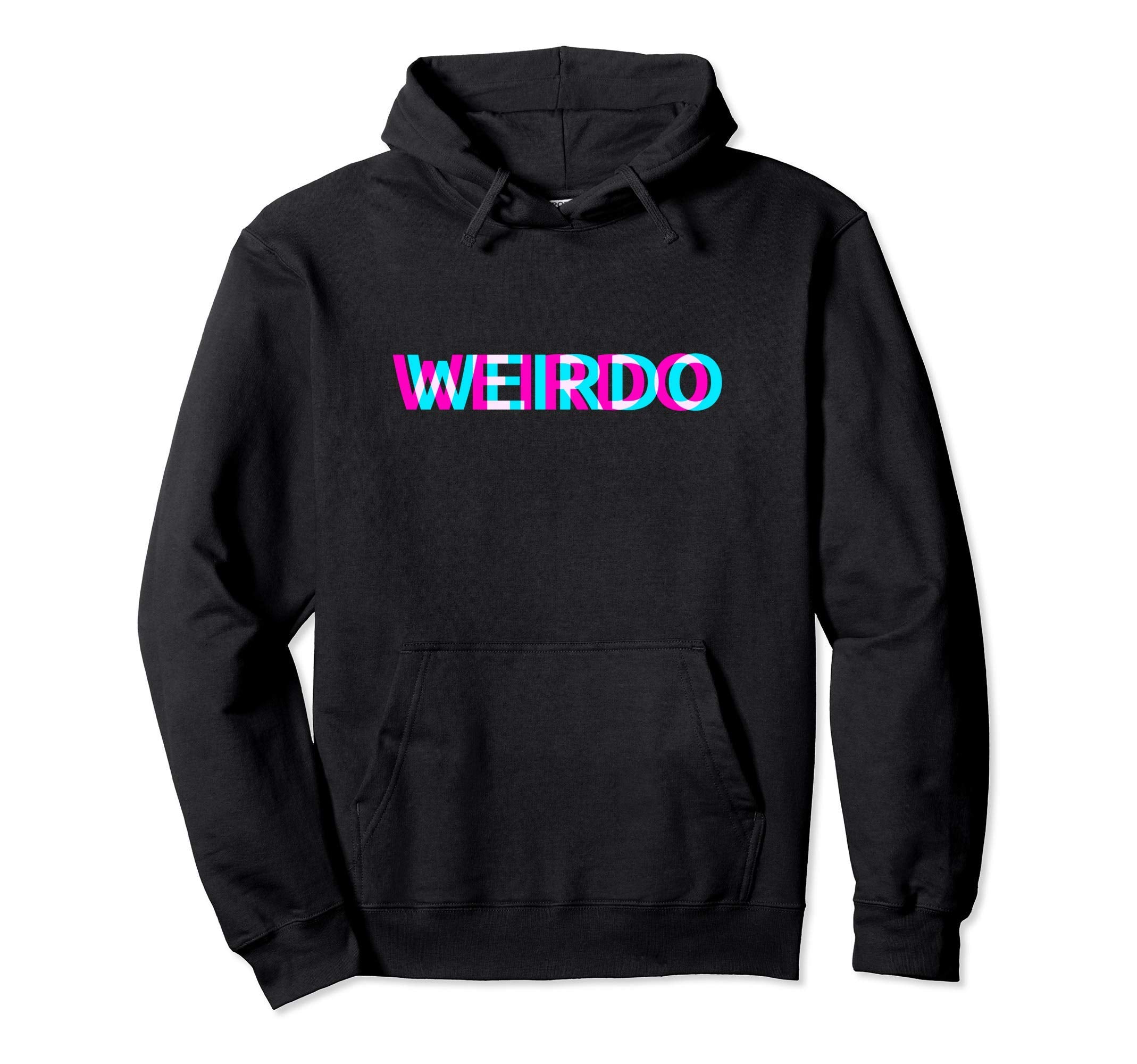Weirdo Aesthetic Vaporwave Emo Hoodie - Casual Everyday Wear for Adults - T-Shirt, Sweatshirt, Hoodie