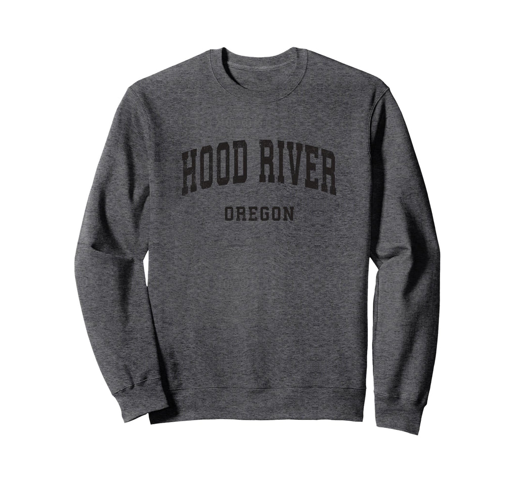 Hood River Oregon Or Athletic Sweatshirt - Minimalist Print Men Women - T-Shirt, Sweatshirt, Hoodie