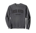 Hood River Oregon Or Athletic Sweatshirt - Minimalist Print Men Women - T-Shirt, Sweatshirt, Hoodie
