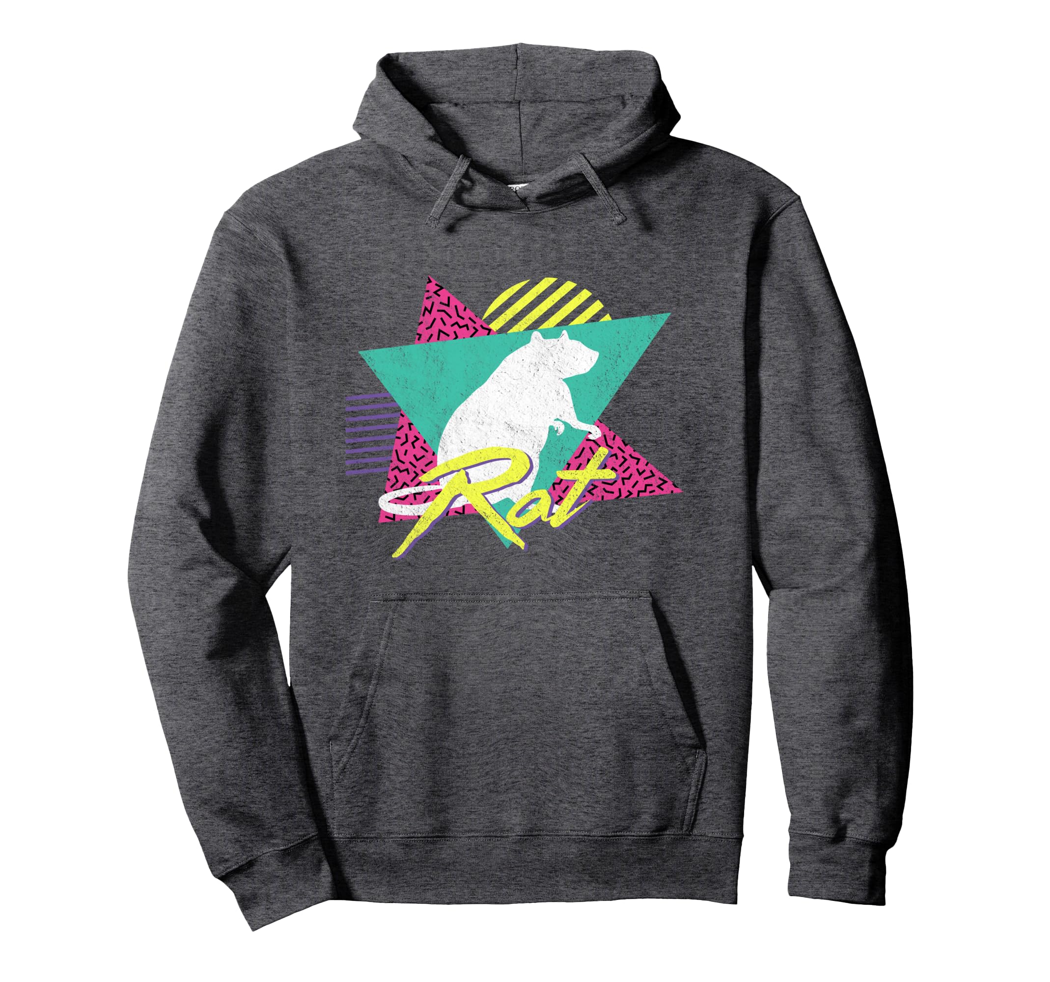 80S Or 90S Rat Hoodie - Trendy Graphic for Adults - T-Shirt, Sweatshirt, Hoodie