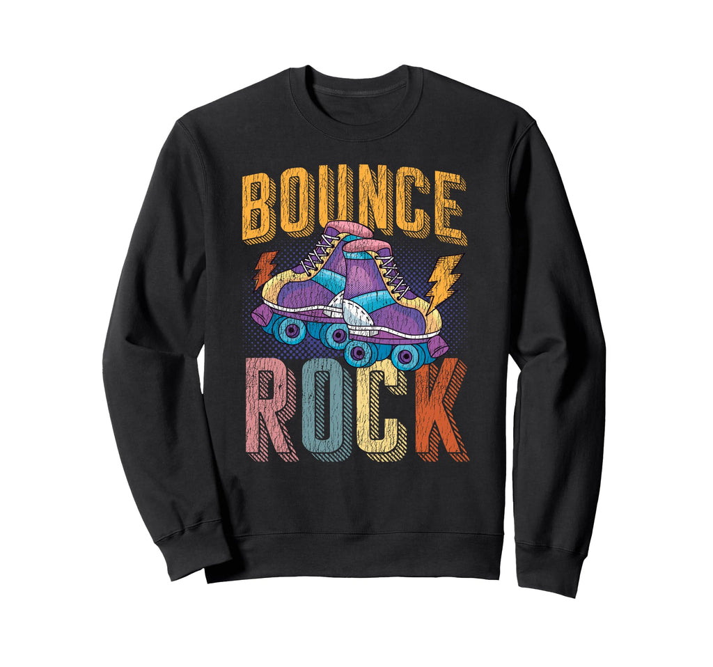 Roller Skating Skate 1970S Beach Sweatshirt - Unique Graphic for Adults - T-Shirt, Sweatshirt, Hoodie