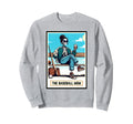 Baseball Mom Game Day Vibes Skeleton Sweatshirt - Graphic Print Men Women - T-Shirt, Sweatshirt, Hoodie