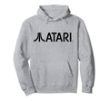 Atari Gaming Logo Black Arcade Fun Hoodie - Custom Art Print Unisex - T-Shirt, Sweatshirt, Hoodie