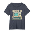I Survived Y2K Computer Funny Year 2000 T-Shirt - Graphic Print Men Women - T-Shirt, Sweatshirt, Hoodie