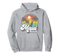 Maui Hawaii Hawaiian Beach Surfing Hoodie - Casual Everyday Wear Men Women - T-Shirt, Sweatshirt, Hoodie