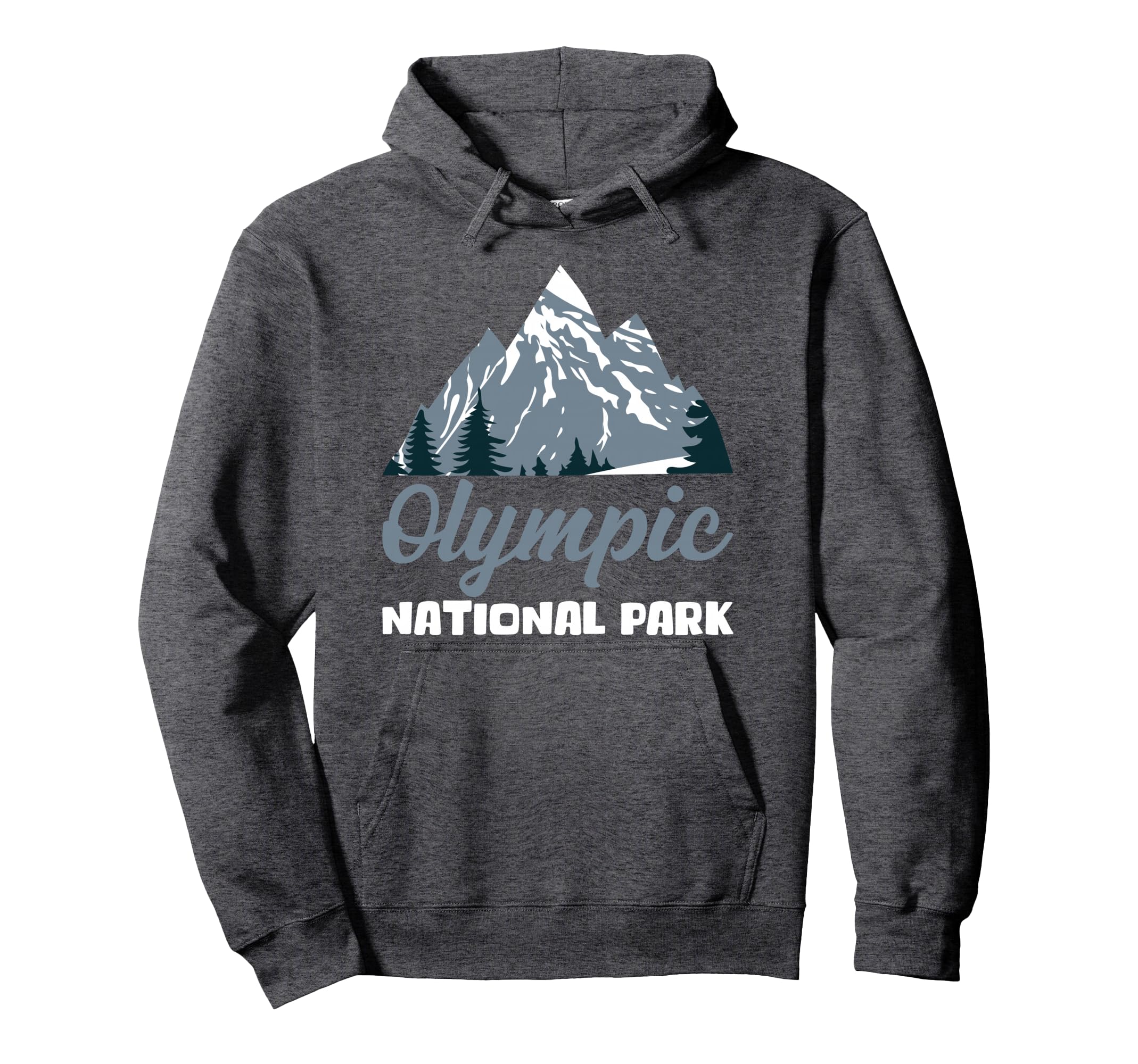 National Park Olympic National Park Hoodie - Custom Art Print Unisex - T-Shirt, Sweatshirt, Hoodie