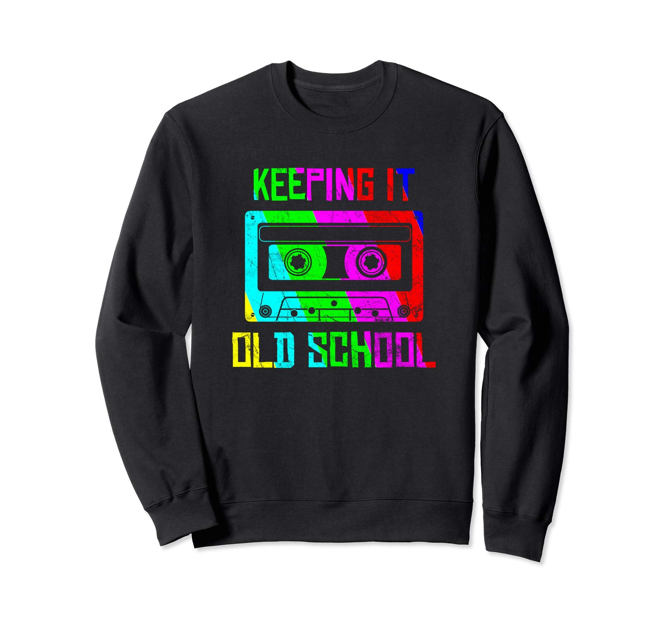 Mixtape Music 80S And 90S Sweatshirt - Fun Novelty Design for Adults - T-Shirt, Sweatshirt, Hoodie
