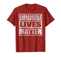Labradoodle Lives Matter Distressed T-Shirt - Graphic Print for Adults - T-Shirt, Sweatshirt, Hoodie