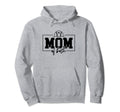 Mom Both Softball Baseball Mama Moms Hoodie - Minimalist Print Men Women - T-Shirt, Sweatshirt, Hoodie