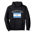 Flag Argentina Distressed Argentinian Hoodie - Custom Art Print Men Women - T-Shirt, Sweatshirt, Hoodie