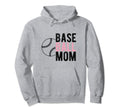 Baseball Mom Sport Athlete Family Hoodie - Fun Novelty Design for Adults - T-Shirt, Sweatshirt, Hoodie