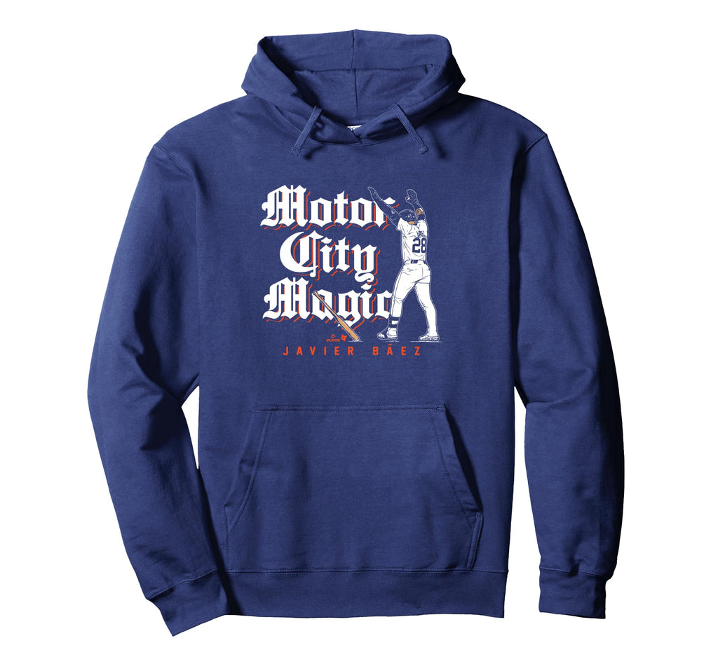 Javier B Ez Motor City Magic Detroit Hoodie - Fun Novelty Design Unisex - T-Shirt, Sweatshirt, Hoodie