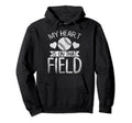 My Heart Is That Field Baseball Player Hoodie - Streetwear Style Men Women - T-Shirt, Sweatshirt, Hoodie