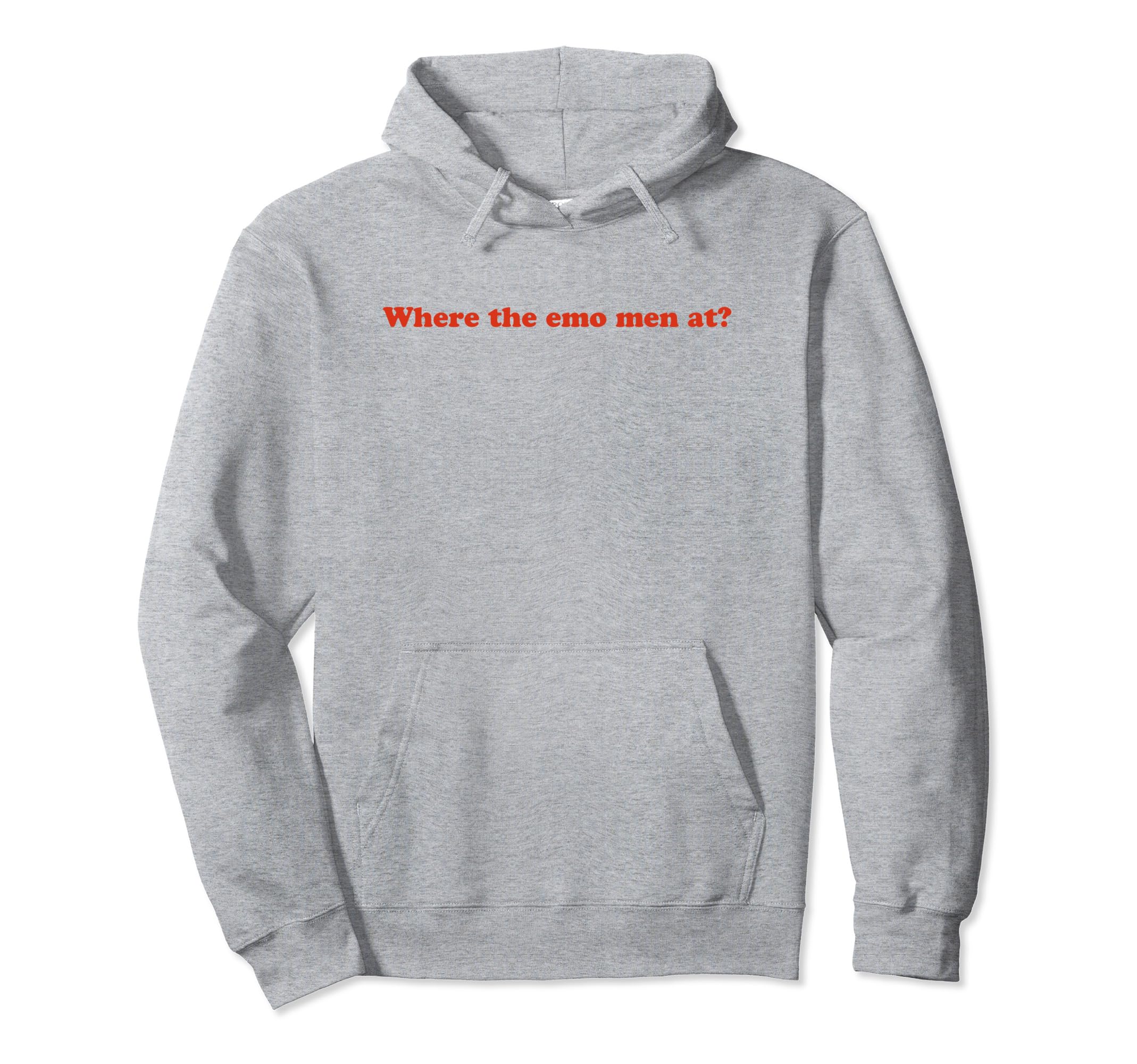 Where Emo Funny Y2K Aesthetic Hoodie - Novelty Apparel Unisex - T-Shirt, Sweatshirt, Hoodie