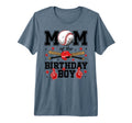 Mom Birthday Baseball Sport Family T-Shirt - Graphic Print for Adults - T-Shirt, Sweatshirt, Hoodie
