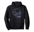 Skull Glitch Art Aesthetic Vaporwave Hoodie - Unique Graphic Men Women - T-Shirt, Sweatshirt, Hoodie