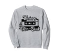 Soul Floral Cassette Tape Music Sweatshirt - Unique Graphic for Adults - T-Shirt, Sweatshirt, Hoodie