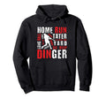 Homerun Hitter Funny Baseball Hoodie - Graphic Print Unisex - T-Shirt, Sweatshirt, Hoodie