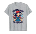 Baseball Mom Snack Specialist Sports T-Shirt - Minimalist Print for Adults - T-Shirt, Sweatshirt, Hoodie