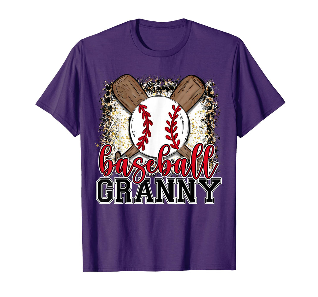 Baseball Granny Leopard Baseball Lover T-Shirt - Fun Novelty Design Unisex - T-Shirt, Sweatshirt, Hoodie