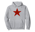 Y2K Red Star Black Front Mcbling Hoodie - Fun Novelty Design for Adults - T-Shirt, Sweatshirt, Hoodie