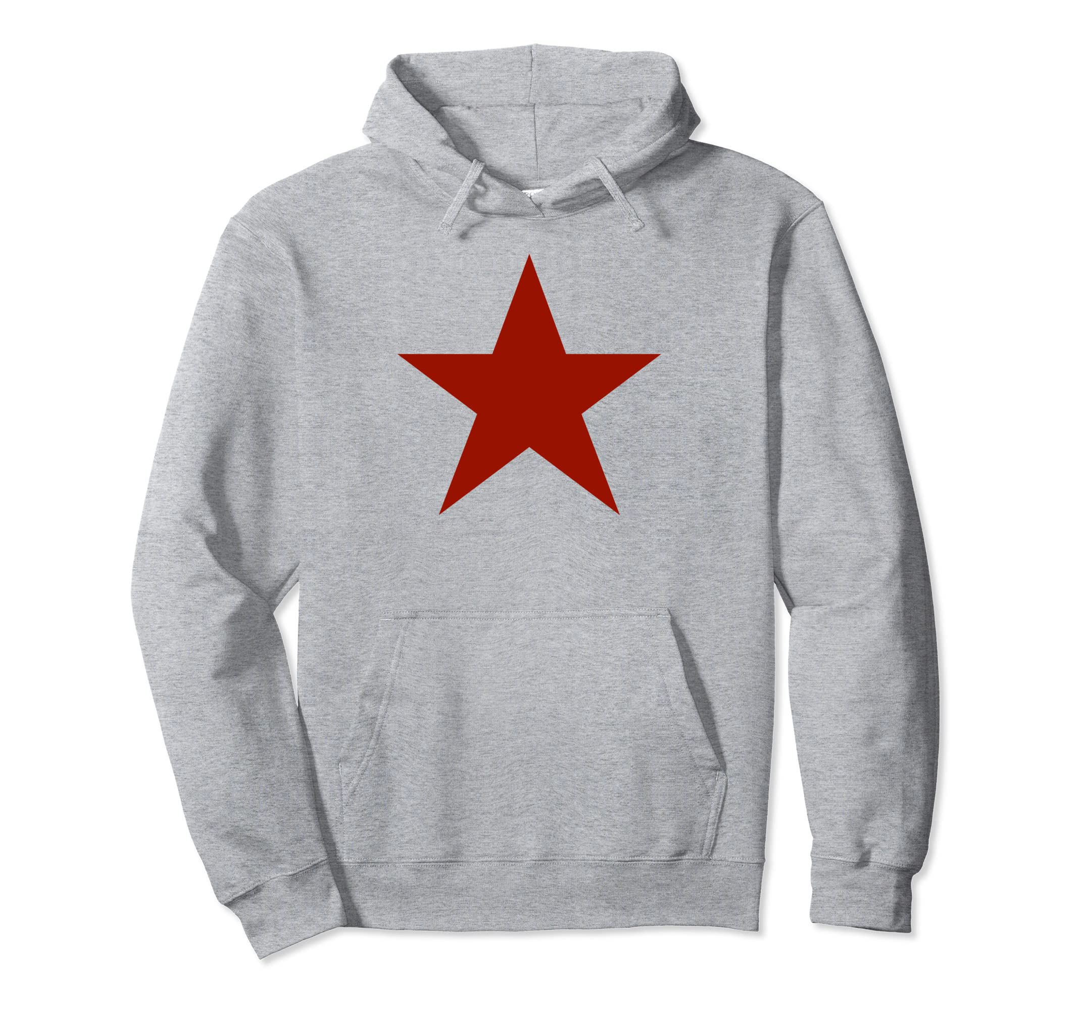Y2K Red Star Black Front Mcbling Hoodie - Fun Novelty Design for Adults - T-Shirt, Sweatshirt, Hoodie
