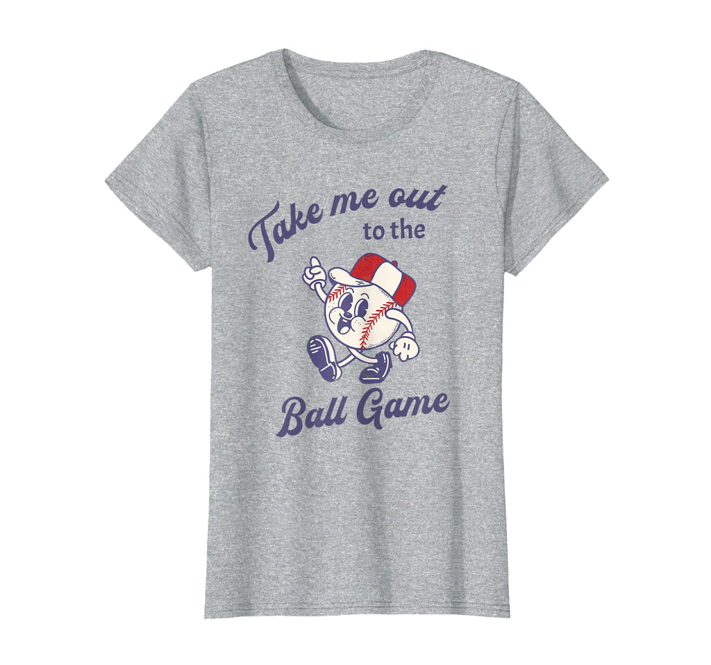 Take Me Out To Baseball Ball Game Softball T-Shirt - Graphic Print Unisex - T-Shirt, Sweatshirt, Hoodie
