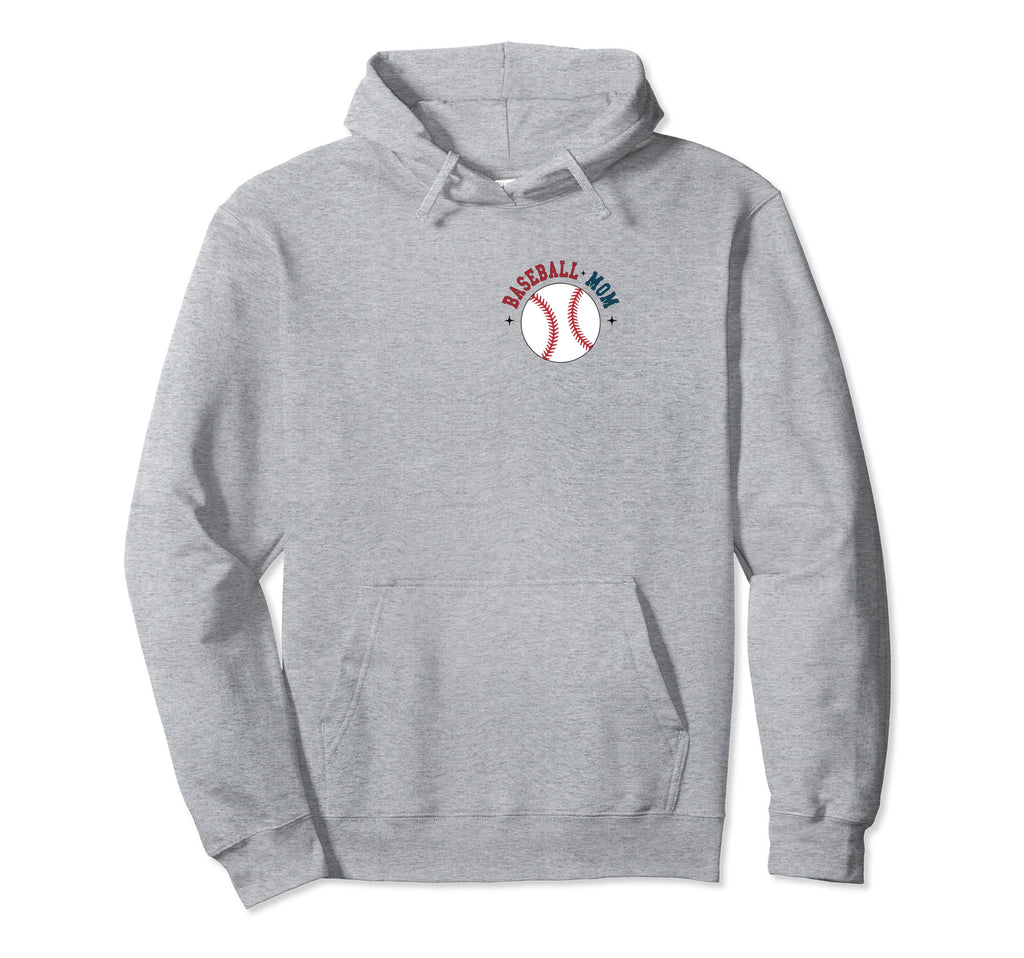Baseball Mom Sport Hoodie - Unique Graphic for Adults - T-Shirt, Sweatshirt, Hoodie