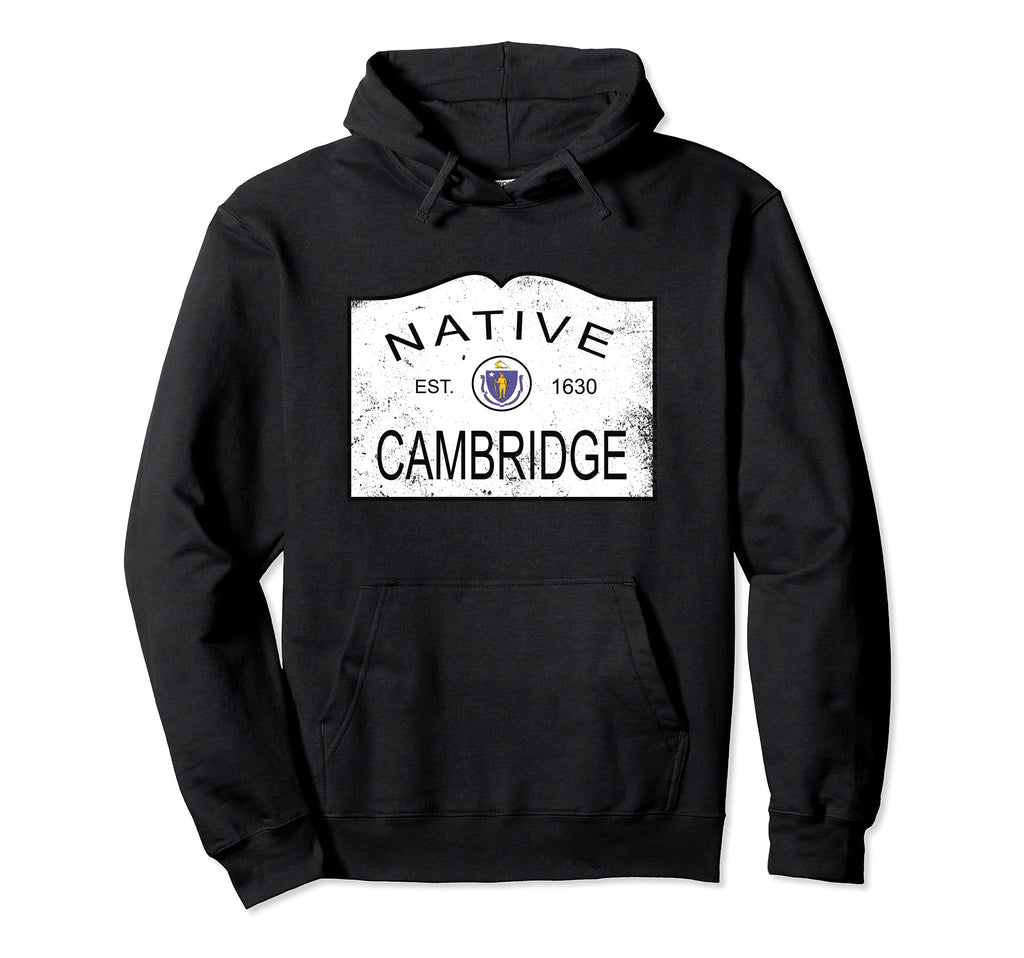 Native Cambridge Massachusetts Ma 1630 Hoodie - Trendy Graphic Men Women - T-Shirt, Sweatshirt, Hoodie