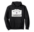 Native Cambridge Massachusetts Ma 1630 Hoodie - Trendy Graphic Men Women - T-Shirt, Sweatshirt, Hoodie