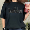 Touchdown Sequin Patch Black Everyday - Adult & Kids T-Shirts, Sweatshirts & Hoodies apparel design preview 1